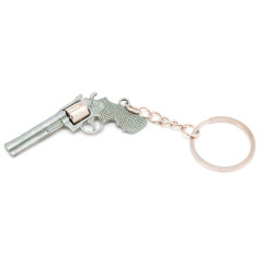 Брелок Microgun XS Револьвер Smith and Wesson M500 Серебряный