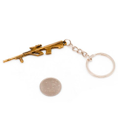 Брелок Microgun XS Винтовка Steyr AUG A3 Золотой