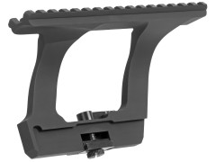 Кронштейн GTS Q.122 боковой быстросъёмный Picatinny для АК/Сайга 16 слотов