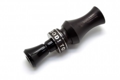 Манок духовой на утку акриловый Stickhunt ArtCalls Woodstock Черное африканское дерево 1 лепесток Серебристый