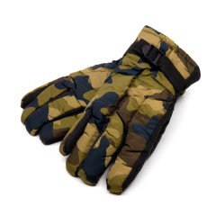 Перчатки Стикхант Север зимние непромокаемые полноразмерные Камуфляж (тёмный)