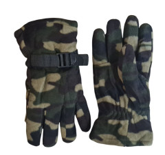 Перчатки Стикхант Тундра зимние полноразмерные флис Мультикам (зелёный)