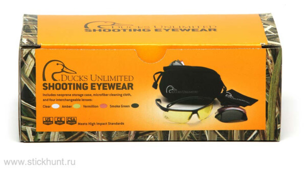 Премиальные профессиональные стрелковые очки со сменными линзами Pyramex DUCAB2-KIT