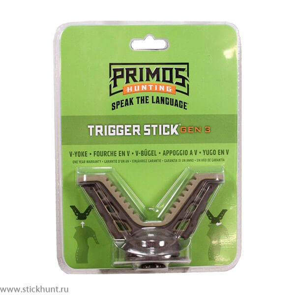 Адаптер-держатель быстросъемный Trigger Stick Gen3 Primos 65501 для опор моно/би/трипод Камуфляж Адаптер-держатель быстросъемный Trigger Stick Gen3 Primos 65501 для опор моно/би/трипод Камуфляж
