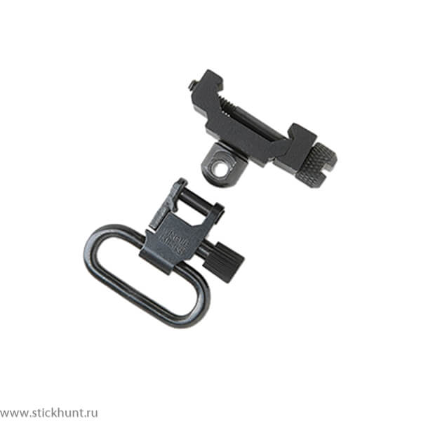 Антабка вращающаяся на Weaver/Picatinny Uncle Mike`s 14050 под ремень 2,54 см 2 шт. черная