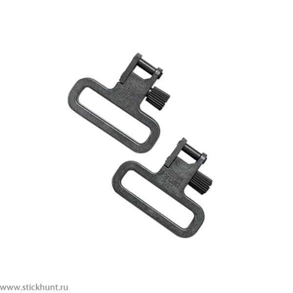 Антабки быстросъемные Uncle Mike`s 14023 без хомута под ремень 3 см 2 шт Черные Антабки быстросъемные Uncle Mike`s 14023 без хомута под ремень 3 см 2 шт Черные