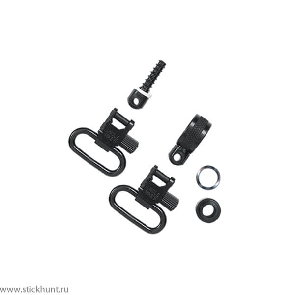 Антабки быстросъёмные Uncle Mike`s 1481-2 для Browning BLR под ремень 2.54 см 2 шт Черные Антабки быстросъёмные Uncle Mike`s 1481-2 для Browning BLR под ремень 2.54 см 2 шт Черные