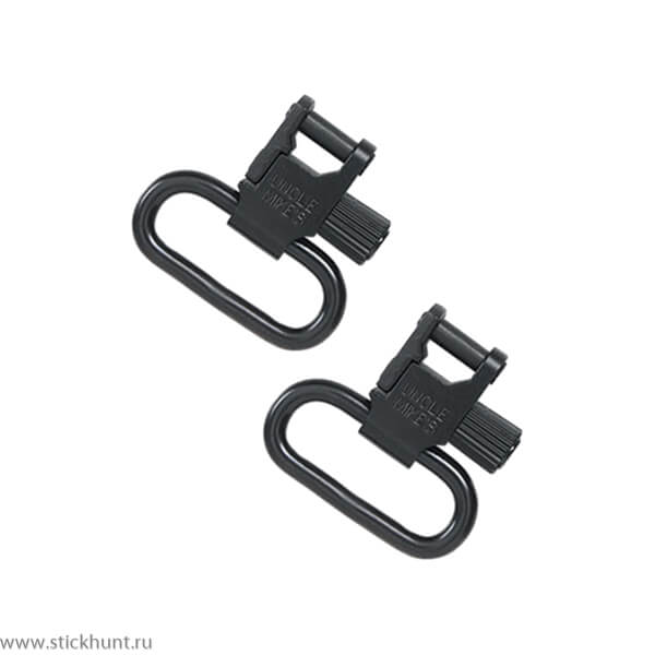 Антабки вороненые быстросъемные без хомута Uncle Mike`s 1403-3 под ремень 3 см 2 шт Антабки вороненые быстросъемные без хомута Uncle Mike`s 1403-3 под ремень 3 см 2 шт
