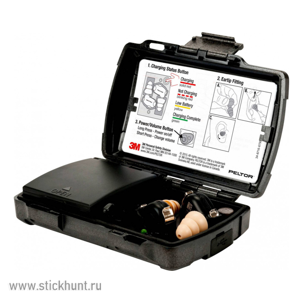 Беруши активные TEP-200 EU Tac Earplug Kit 23-30 ДБ Черный Беруши активные TEP-200 EU Tac Earplug Kit 23-30 ДБ Черный