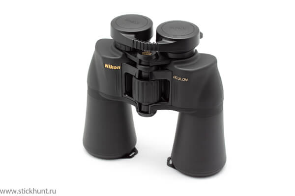 Бинокль Nikon Aculon A211 10x50 Porro - призма со стеклом Eco-glass BAA814SA черный фото