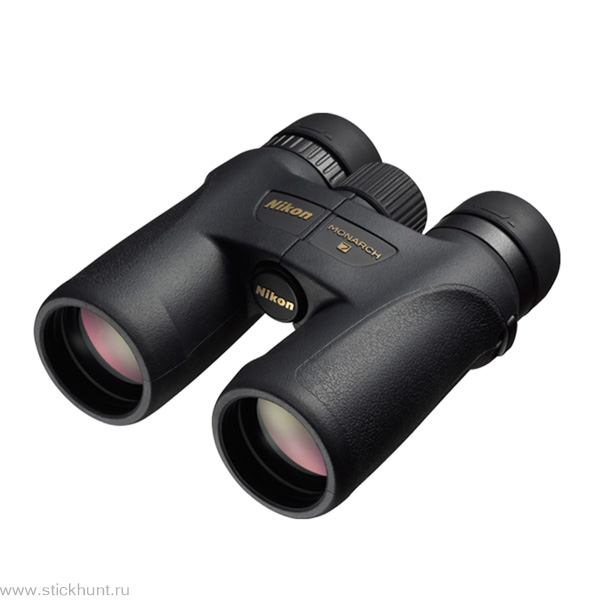 Бинокль Nikon MONARCH 10x42 Roof - призма со стеклом стекло ED (Extra-low Dispersion) черный