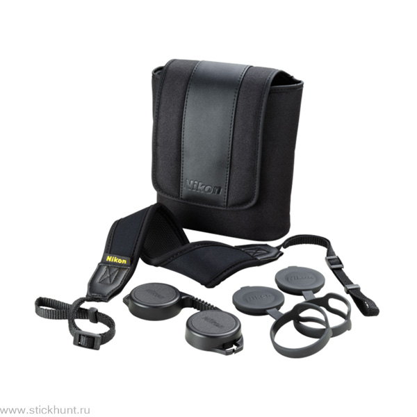 Картинка Бинокль Nikon MONARCH 10x42 Roof - призма со стеклом стекло ED (Extra-low Dispersion) черный