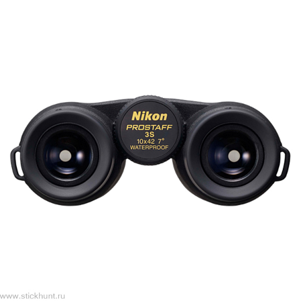 Бинокль Nikon PROSTAFF 3S 10x42 Roof - призма со стеклом Eco Glass BAA825SA черный картинка