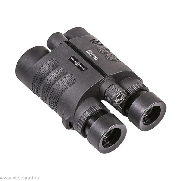 Бинокль с лазерным дальномером Sightmark Solitude 10x42 SM22007 дальность 1200 м. черный картинка