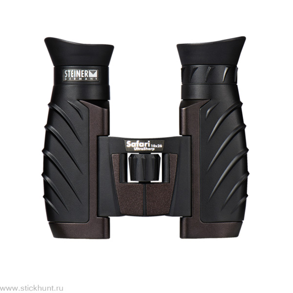 Фото Бинокль Steiner SAFARI UltraSharp 10x26 Roof - призма 4477 черный