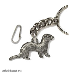 Брелок GG Harris Хорёк Олово Брелок GG Harris Хорёк Олово