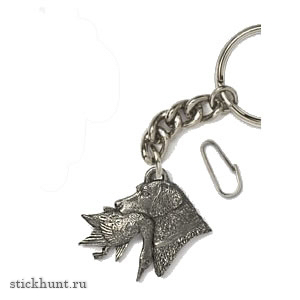 Брелок GG Harris Лабрадор с уткой Олово Брелок GG Harris Лабрадор с уткой Олово