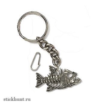 Брелок GGHarris Скелет рыбы Олово Брелок GGHarris Скелет рыбы Олово