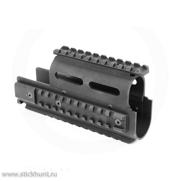 Цевье + накладка AKademia Панцирь РПК для самозарядных ружей Вепрь Черный Цевье + накладка AKademia Панцирь РПК для самозарядных ружей Вепрь Черный