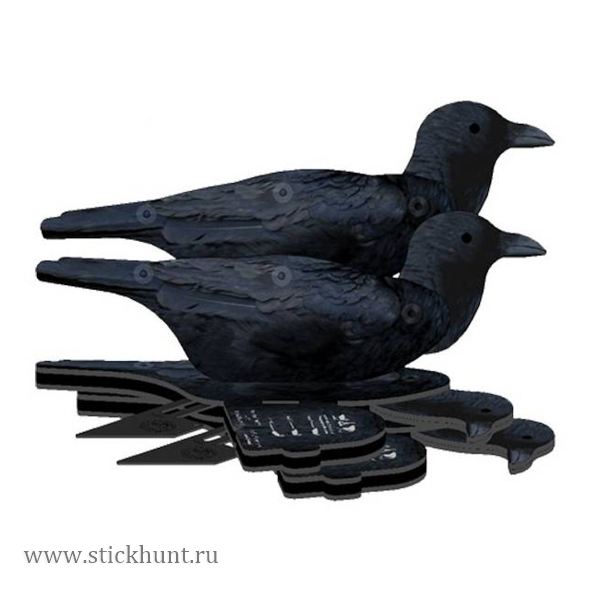 Набор чучел ворон NRA FUD Crows 2 шт Набор чучел ворон NRA FUD Crows 2 шт