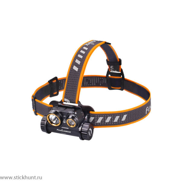 Фонарь светодиодный налобный Fenix HM65R свет нейтральный белый 1000lm 163м