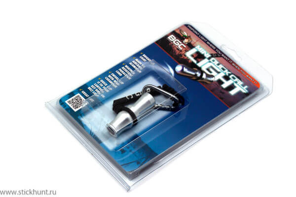 Фонарь-брелок в виде манка на подвесе Buck Gardner Duck Light DL-AL-CS Фонарь-брелок в виде манка на подвесе Buck Gardner Duck Light DL-AL-CS