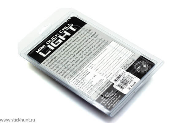 Фонарь-брелок в виде манка на подвесе Buck Gardner Duck Light DL-AL-CS Фонарь-брелок в виде манка на подвесе Buck Gardner Duck Light DL-AL-CS