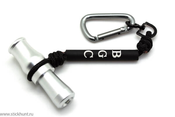 Фонарь-брелок в виде манка на подвесе Buck Gardner Duck Light DL-AL-CS Фонарь-брелок в виде манка на подвесе Buck Gardner Duck Light DL-AL-CS