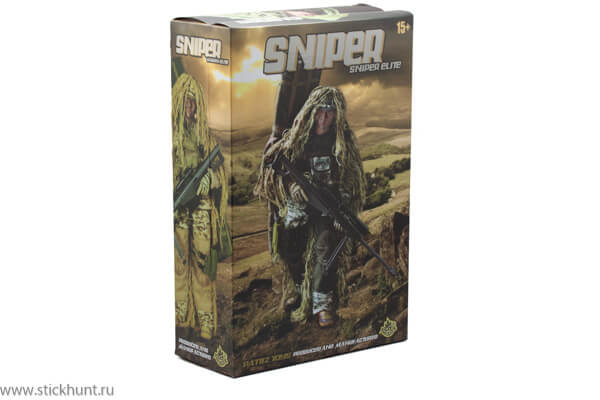 Коллекционная модель солдата Kadhobby Pattiz Toys Sniper Elite Элитный снайпер фото