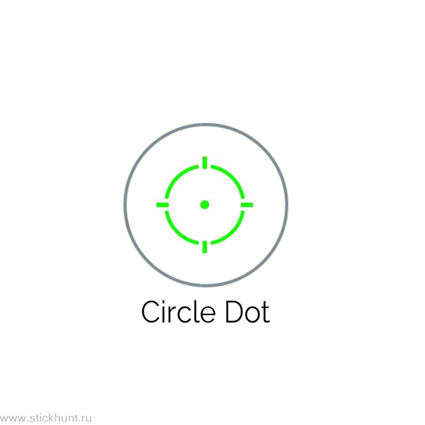 Коллиматорный прицел Holosun Open Elite HE510C-GR на Weaver/Picatinny открытый черный матовый