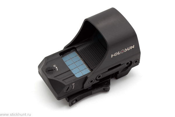 Коллиматорный прицел Holosun OpenReflex HS510C на Weaver/Picatinny открытый черный матовый