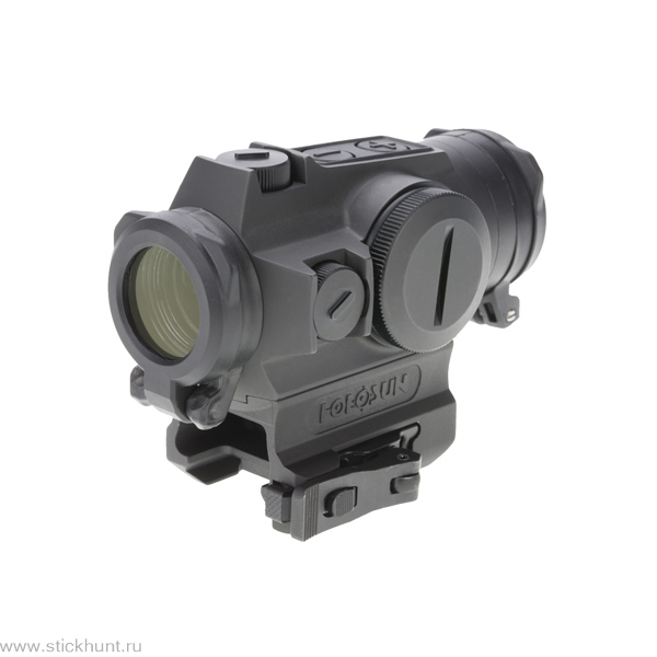 Коллиматорный прицел Holosun Paralow Elite HE515GT на Weaver закрытый черный матовый