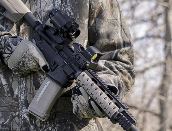 Коллиматорный прицел SightMark SM14003 на Weaver/Picatinny открытый черный матовый