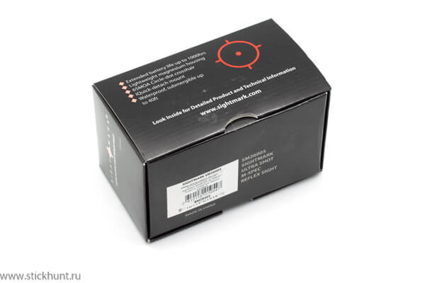 Картинка Прицел коллиматорный SightMark SM26005 на Weaver/Picatinny открытый черный матовый