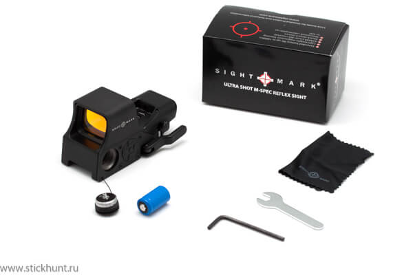 Прицел коллиматорный SightMark SM26005 на Weaver/Picatinny открытый черный матовый изображение