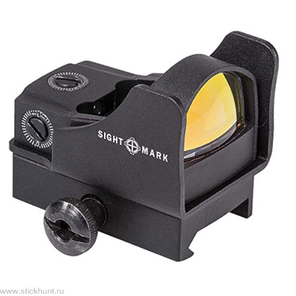 Коллиматорный прицел SightMark SM26006 на Weaver/Picatinny открытый черный матовый