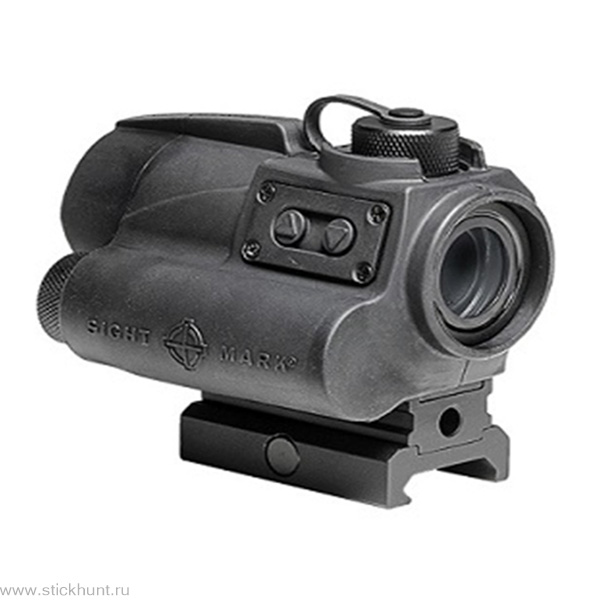 Коллиматорный прицел SightMark SM26021 на Weaver/Picatinny закрытый черный матовый