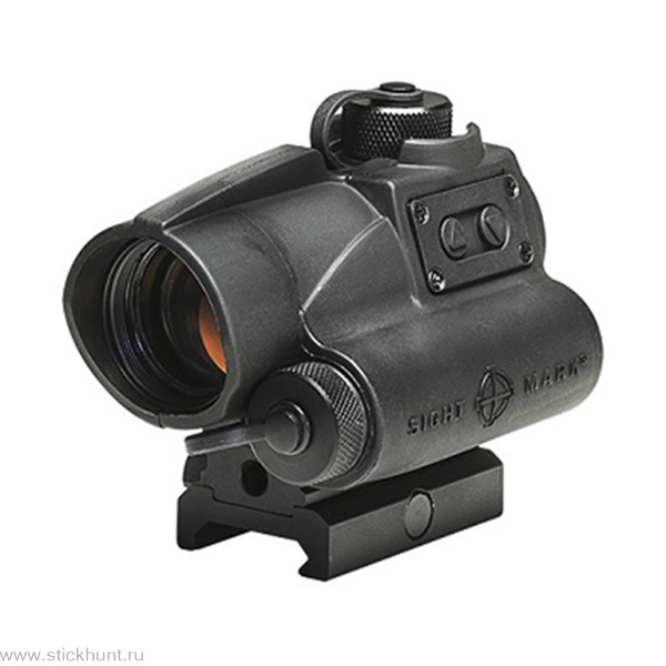 Коллиматорный прицел SightMark SM26021 на Weaver/Picatinny закрытый черный матовый