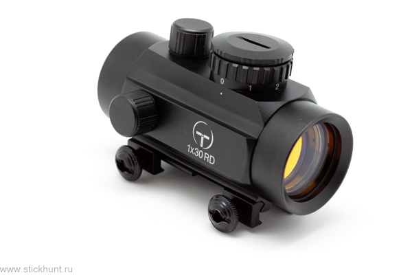 Коллиматорный прицел Target Optic TO-1-30 на Weaver/Picatinny закрытый черный матовый