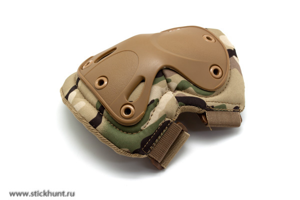 Фото Комплект защиты Стикхант (Наколенники и налокотники) койот камуфлированный