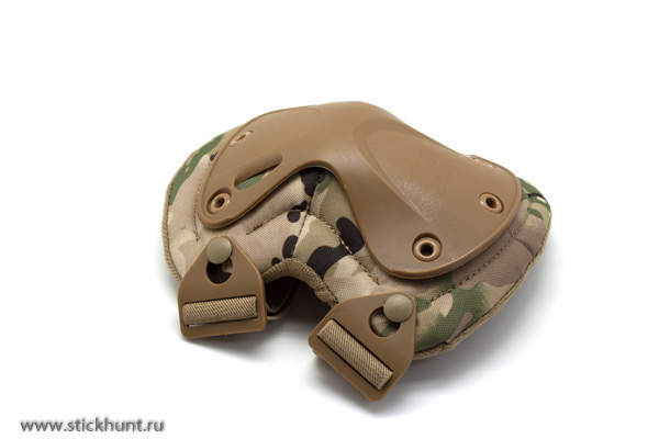 Комплект защиты Стикхант (Наколенники и налокотники) койот камуфлированный изображение