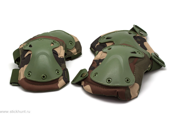 Комплект защиты Стикхант (Наколенники и налокотники) мультикам