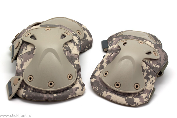 Комплект защиты Стикхант (Наколенники и налокотники) цифра