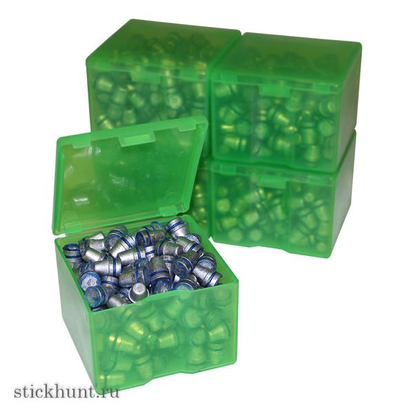 Коробочка MTM CAST1-16 для хранения 20 пуль до .45 калибра Зеленый Коробочка MTM CAST1-16 для хранения 20 пуль до .45 калибра Зеленый