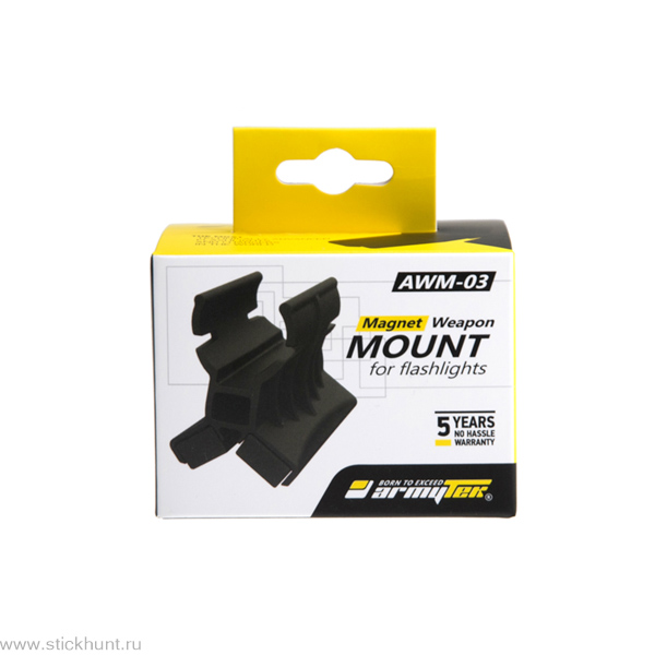 Крепление магнитное для фонаря Armytek AWM-03 A01301 на ствол Крепление магнитное для фонаря Armytek AWM-03 A01301 на ствол