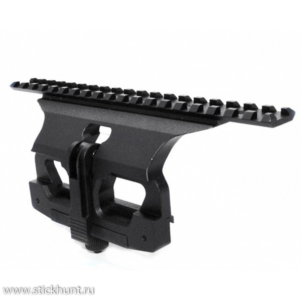 Кронштейн боковой Weaver Аргос-СВД для Тигр/СВД быстросъемный на 19 слотов Черный Кронштейн боковой Weaver Аргос-СВД для Тигр/СВД быстросъемный на 19 слотов Черный