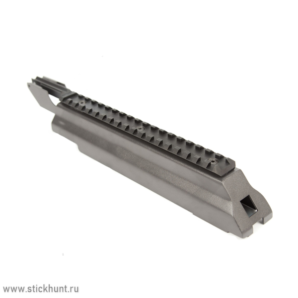 Крышка ствольной коробки Akadenia Бастион с планкой Picatinny (16 шагов) для карабинов АК-типа Чёрный Крышка ствольной коробки Akadenia Бастион с планкой Picatinny (16 шагов) для карабинов АК-типа Чёрный