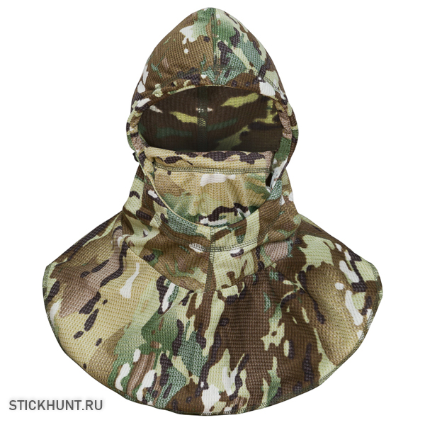 Маска балаклава Stickhunt Active Extra TAC с защитой дыхательных путей Мультикам Маска балаклава Stickhunt Active Extra TAC с защитой дыхательных путей Мультикам