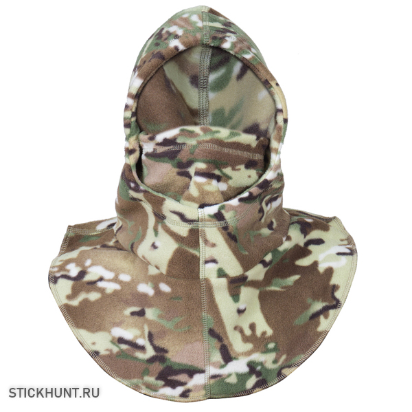 Маска балаклава Stickhunt Active TAC с защитой дыхательных путей флисовая Мультикам Маска балаклава Stickhunt Active TAC с защитой дыхательных путей флисовая Мультикам