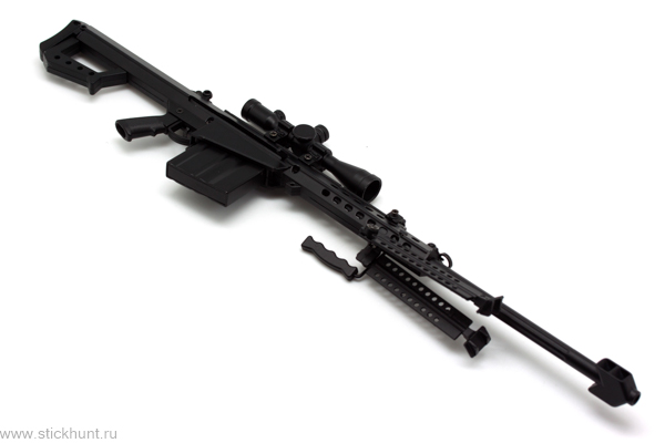 Фото Модель сувенирная в виде оружия Microgun L Barrett M82 Снайперская винтовка